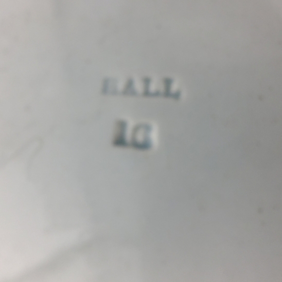 Ironstone Leeds feather edge c 1840 platter - Picture 2 of 8